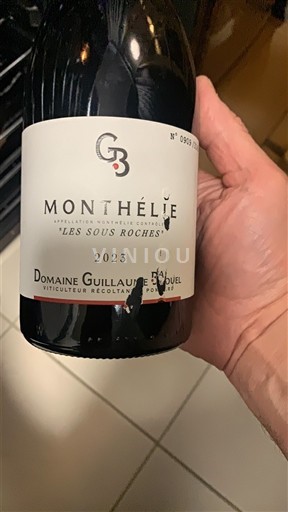 Burgundy Monthélie Domaine Guillaume Baduel Les Sous Roches 2023