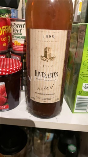 Roussillon Rivesaltes Domaine Dom Brial 1989
