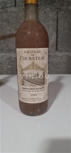 Bordeaux Sainte-Croix-Du-Mont Château Coureteau 1986