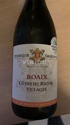 Rhônen laakso Määrittelemätön Terroir Daronton 2022