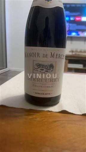 Burgundsko Mercurey Manoir de Mercurey Chateaubrian 2020