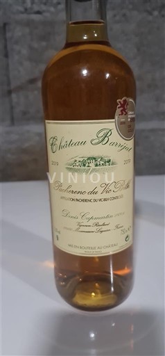 Sydvestfrankrig Monbazillac Château Barouillet 2019