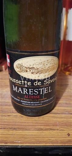 Savoie and Bugey Roussette de Savoie Marestel Altesse 2018