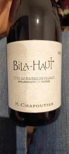 Roussillon Côtes du Roussillon Villages M. Chapoutier Bila-Haut Ei vuosikertaa