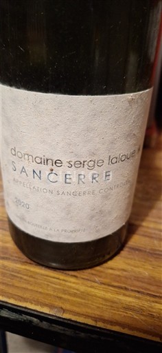 Vallée de la Loire Sancerre Domaine Serge Laloue 2020