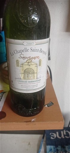 Südwestfrankreich Côtes-du-Marmandais La Chapelle Saint-Benoît Sauvignon 2007