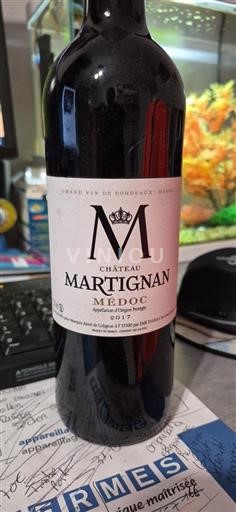 Bordeaux Médoc Château Martignan 2017