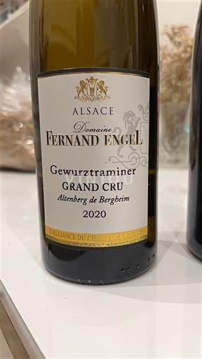 Alsazia Gewürztraminer Grand Cru Domaine Fernand Engel 2020