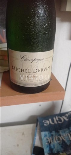 Peneča vina Blanc brut à Cuchery Blanc de Noirs Michel Dervin Non millésimé Francija Šampanja Šampanjec AOC