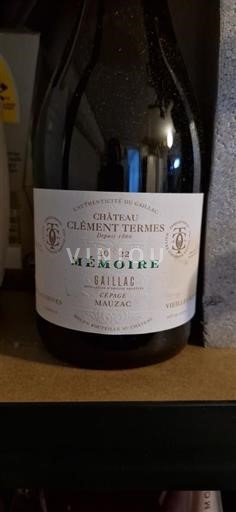 Південний Захід Gaillac Château Clément Termes Mémoire 2022