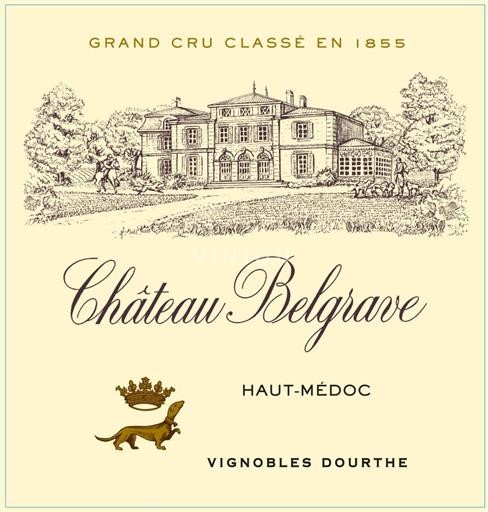 Bordéus Haut-Médoc Château Belgrave Grand Cru Classé 2018