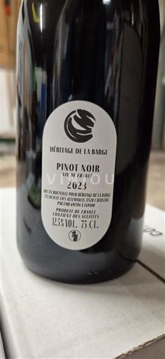 Vale do Loire Não especificado Héritage de la Barge 2023