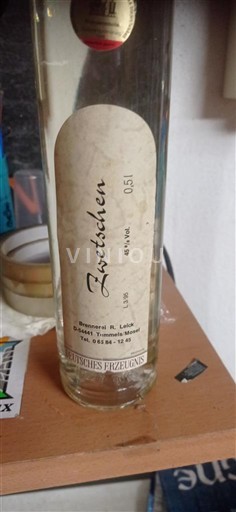 Mosela Brennerei R. Leick Zwetschgen Não Sazonado