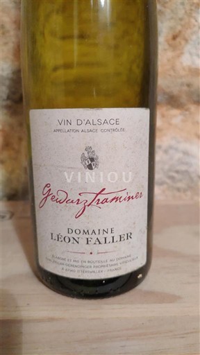 Elsass Domaine Léon Faller Gewurztraminer 2019