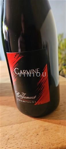 Rượu vang sủi bọt Rouge brut Carmine E. Jamart Non millésimé Pháp Champagne Sâm-panh AOC