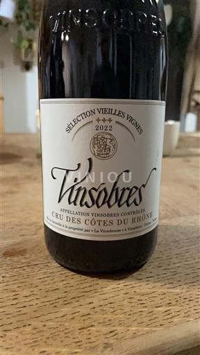 Rhône Valley Vinsobres Sélection Vieilles Vignes 2022