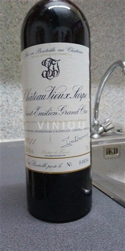 Burdeos Saint-Émilion Gran Cru Château Vieux Sarpe 2011