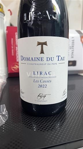 Thung lũng Rhône Lirac Domaine Tau Les Cossses 2022