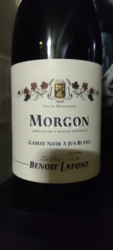 Beaujolais Morgon Benoît Lafont 2024