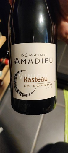 Rhône Valley Rasteau Domaine Amadieu La Copado 2020