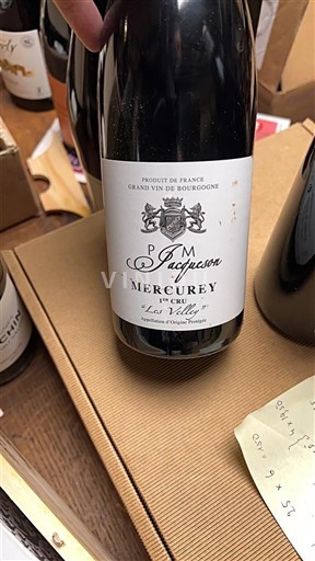Burgundsko Mercurey Premier Cru Jacqueson Les Velley 2020