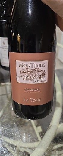 Vale do Ródano Gigondas Montirius La Tour 2021