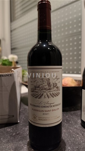 Bordeaux Puisseguin-saint-émilion Domaine Les Domaines Edmond de Rothschild Le Bouquet 2021