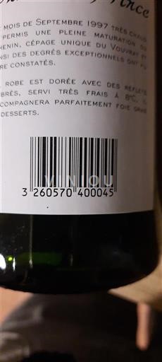 Loirevallei Coteaux du Layon Cuvée du Prince 1997