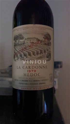 Bordeaux Médoc Château La Cardonne 1979
