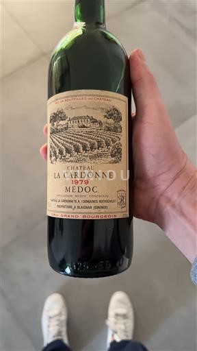 Bordeaux Médoc Château La Cardonne 1979