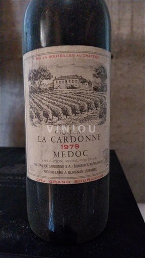 Бордо Медок Château La Cardonne 1979