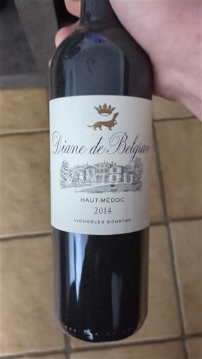 Bordeaux Haut-Médoc Diane de Belgrave 2014