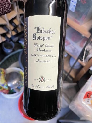Bordeaux Saint-Émilion H.F. von Melle Lübecker Rotspon Ikke årgangsbestemt