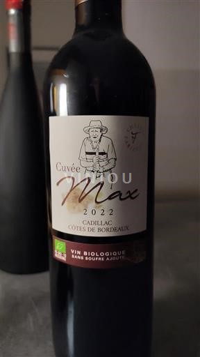 Bordeaux Cadillac-côtes-de-bordeaux Max 2022