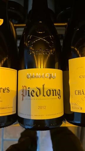 Rhônevallei Châteauneuf-du-Pape Domaine Vieux Télégraphe Piedlong 2012