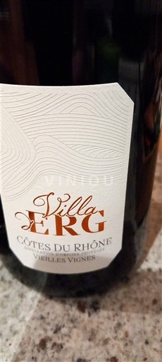 Valle del Rodano Côtes-du-Rhône Villa Erge Vieilles Vignes 2023