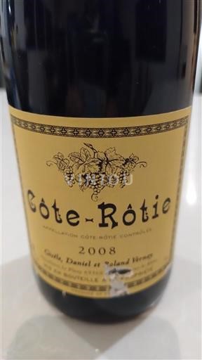 Rhône Valley Côte-Rôtie Guile, Daniel et Roland Vernay 2008