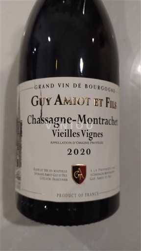 Burgundija Chassagne-Montrachet Guy Amiot et Fils Vieilles Vignes 2020