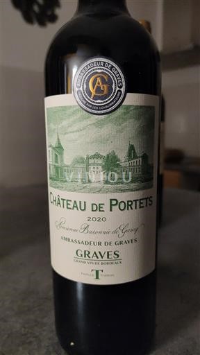 Burdeos Graves Château Portets Ambassadeur de Graves 2020