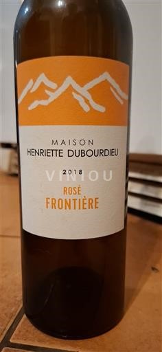 Zuidwest-Frankrijk Sudwest-Frankrijk Maison Henriette Dubourdieu Rosé Frontière 2018