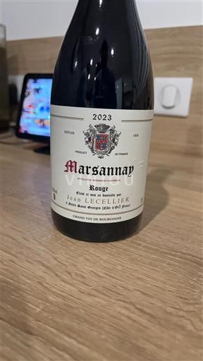 Burgundi Marsannay Jean Lecellier 2023