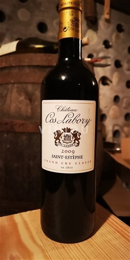 Burdeos Saint-Estèphe Grand Cru Classé Château Cos Labory 2009