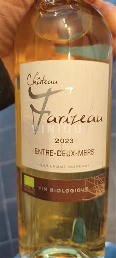 Bordeaux Jokienvälimaat Château Farizeau 2023