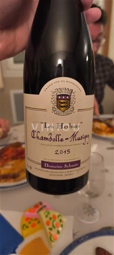 Borgoña Chambolle-Musigny Domaine Schwab Les Herbues 2015