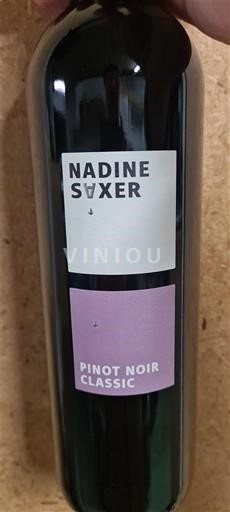 Zürich Nadine Saxer Pinot Noir Classic 2019