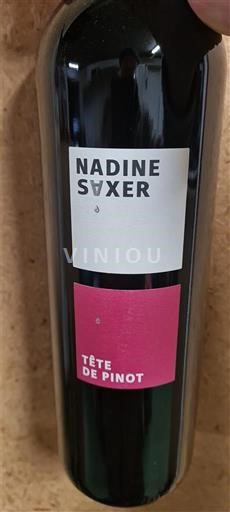 Valais Nadine Saxer Tête de Pinot 2018