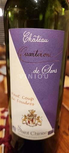 Languedoc Saint-Chinian Château Quartirone de Sars Haut Coup de Foudres 2019
