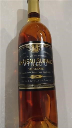 Bordeaux Sauternes Premier Cru Château Guiraud 1996