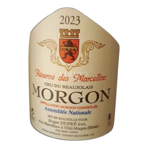Beaujolais Morgon Roger Dupré SAS Réserve des Marcellins 2023