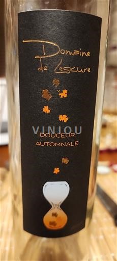 Zuidwest-Frankrijk Côtes de Gascogne Domaine Lescure Douceur Automnale 2019